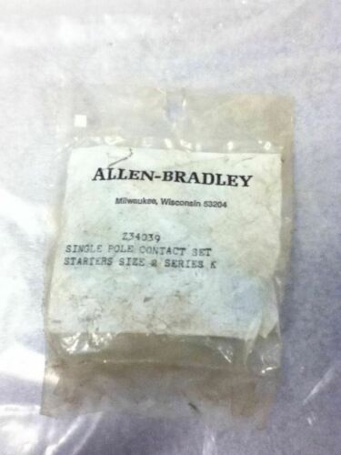 Allen-Bradley Z-34039 Z34039 Size 2 or 60 A 1 Pole Contact Kit