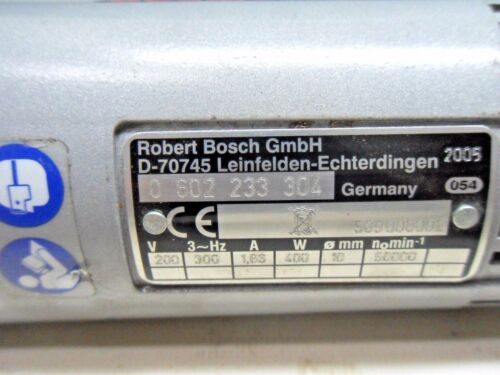Bosch 0 802 233 304 D-70745 Grinder