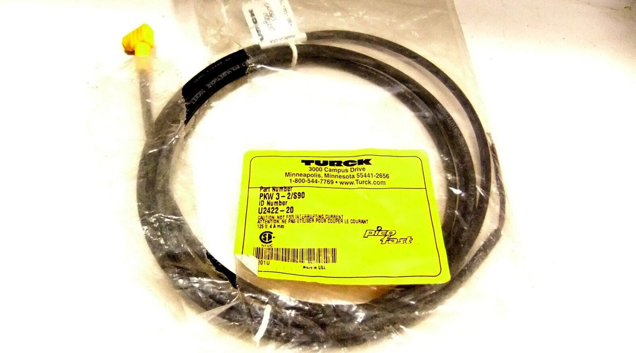 Turck Pico Fast Cable PKW3-2/S90