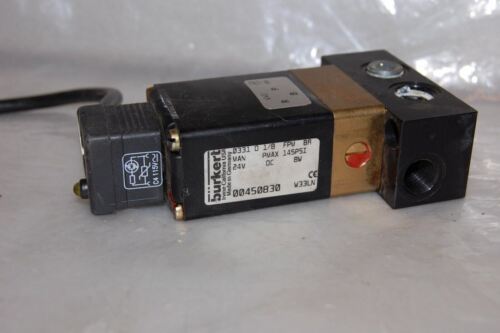 BURKERT SOLENOID VALVE 00450830