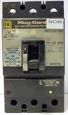 Square D KAL3625026M Molded Case Circuit Breaker