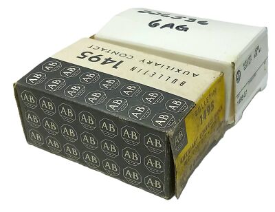 Allen-Bradley 1495-G1 600 V AC 1NC Size 1 Auxiliary Contact for Contactor