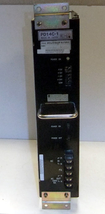 Mitsubishi Mazak Power Supply Unit PD14C-1 5A 100VC Output