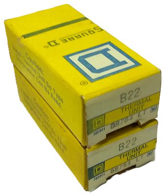 Square D B22 600 V Thermal Unit for Overload Protection Relay