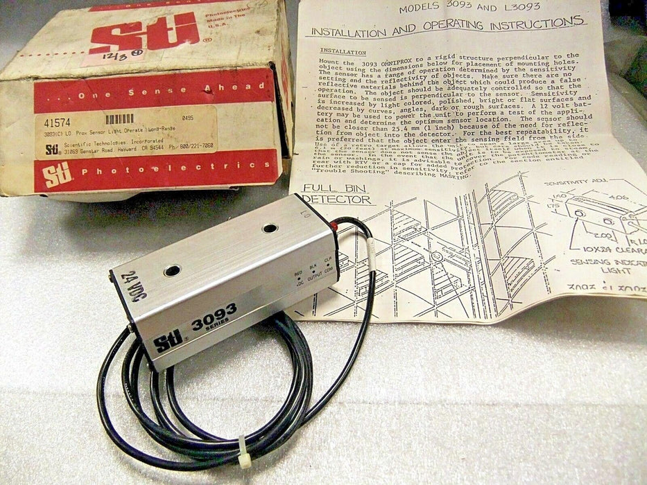 STI Omniprox Model 3093 p/n 4074