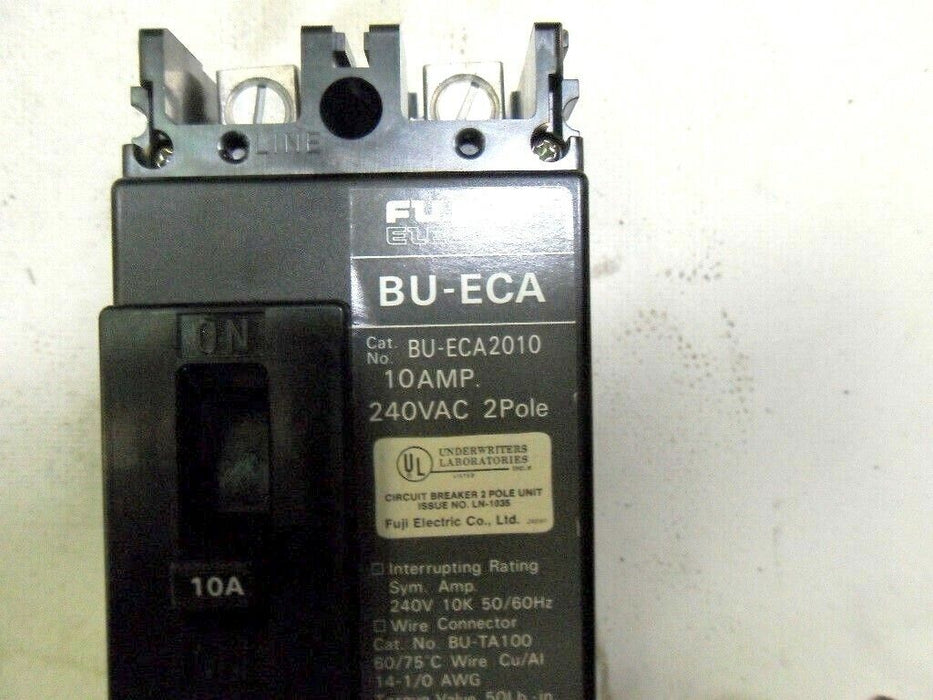 Fuji Electric BU-ECA Circuit Breaker BU-ECA2010 10A 240V 2P