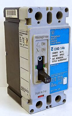 Westinghouse EHD2030 480 V 30 A Industrial Circuit Breaker