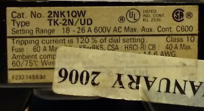Fuji 2NK1QW Contactor with Overload Relay