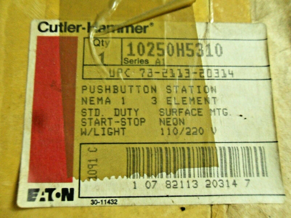 Cutler-Hammer 10250H-5310 Pushbutton Station