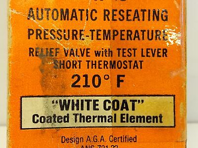 Cash ACME NCLX-1 150 psi Pressure Relief Valve w/ Test Lever