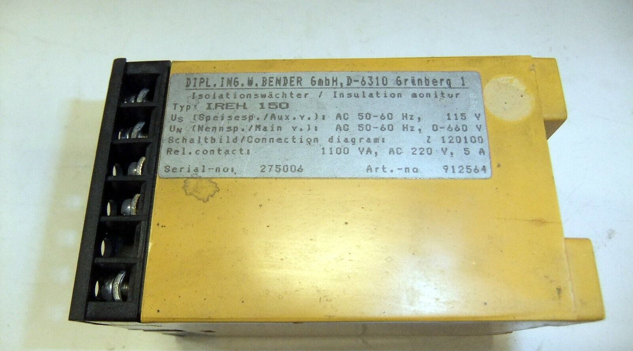 Bender IREH 150 Isometer 220V
