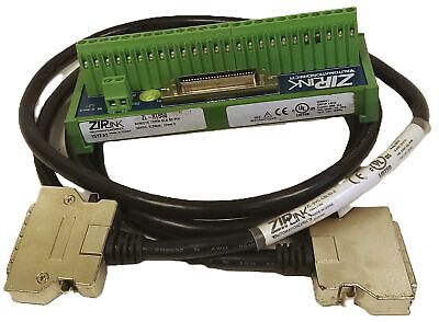 AutomationDirect ZL-RTB50 Terminal Block with ZL-SVC-CBL50-2 Cable