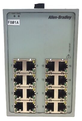 Allen-Bradley 1783-US16T STRATIX 2000 Ser A Unmanaged Ethernet Switch