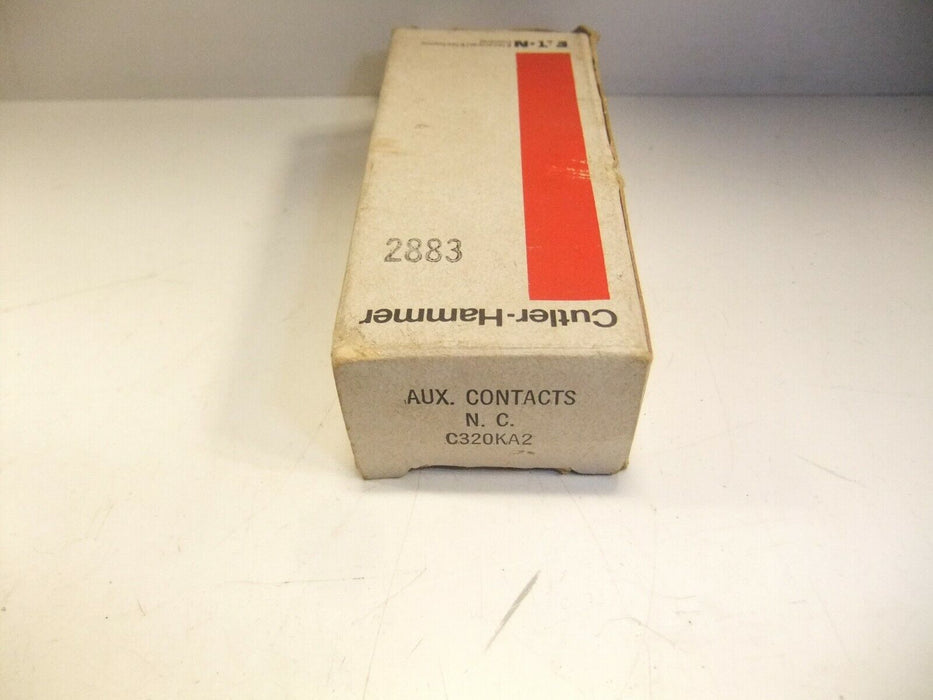 Cutler-Hammer Auxiliary Contact C320KA2
