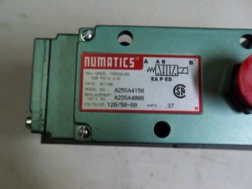 1 Numatics A23SA4008000030 SOLENOID DOUBLE VALVE