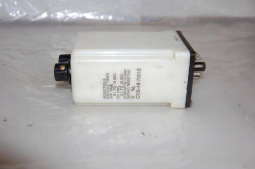 Tyco Potter Brumfield CRB-48-70010 Adjustable Recycle Timer Relay