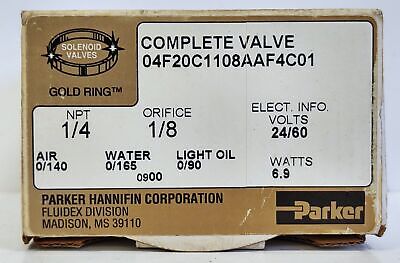 Parker 04F20C1108AAF4C01 Solenoid Valve