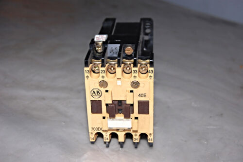 Allen-Bradley 700DC-F400ZJ SER B CONTROL RELAY