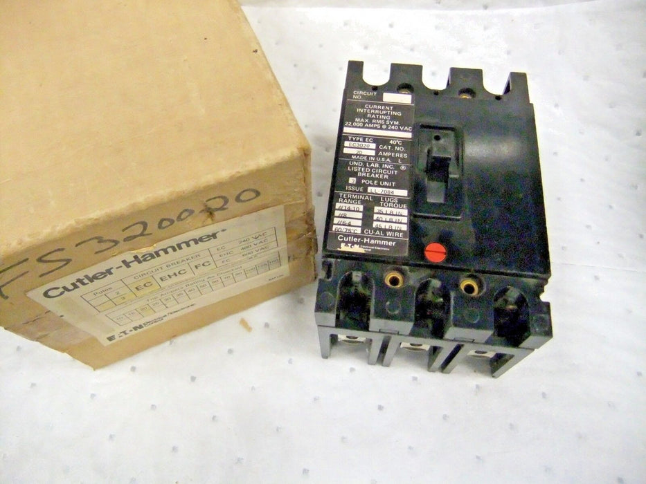 Cutler-Hammer EC3020 Circuit Breaker