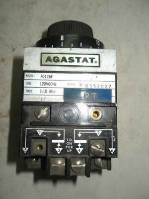 Agastat 7012AF 110/120 V AC 1-10 Minutes On-Delay Time Delay Relay