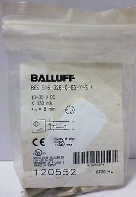 Balluff BES 516-326-G-E5-Y-S4 Inductive Proximity Sensor