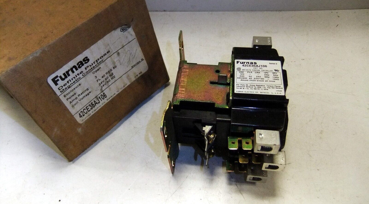 Furnas Definite Purpose Contactor 42CE35AJ106 24V Coil