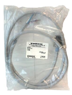 Turck RKFP 5730-2M 7/8" Female 2 M DeviceNet Single-Ended Recepticle / Cable