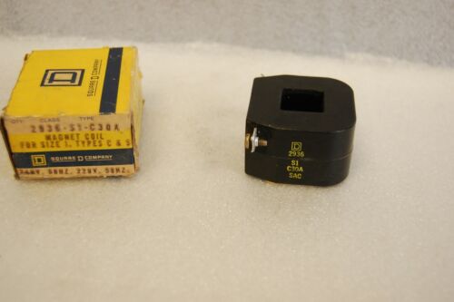 Square D Magnetic Coil 2936 S1C30A