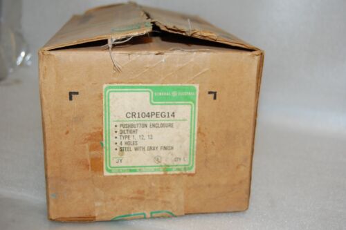 GE CR104PEG14 PUSHBUTTON ENCLOSURE