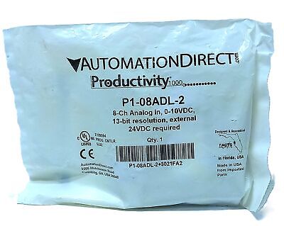 AutomationDirect P1-08ADL-2 Analog PLC Input Module