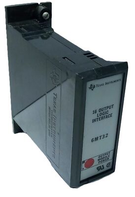 Texas Instruments 6MT32 16 Point PLC Output Module