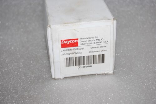 DAYTON CAPACITOR 233-280MFD