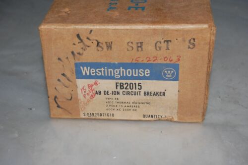 Westinghouse FB2015 Circuit Breaker
