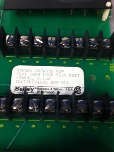 Bailey Controls NTPL-01 PC Board
