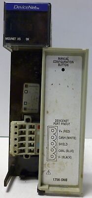 Allen-Bradley 1756-DNB/A Rev M01 Ser A PLC Communication Module