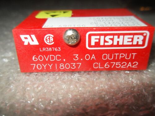 1 Fisher 70YY18037 RELAY I/O MODULE