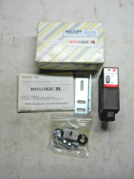1 Balluff DATALOGIC S2-1F50 PHOTOELECTRIC RECEIVER