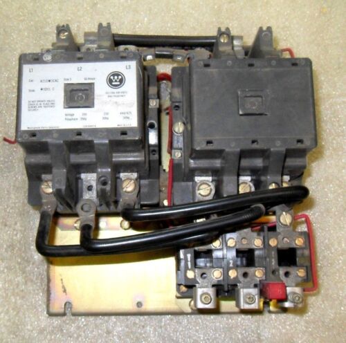 Westinghouse A210M3CAC SIZE 3 90A Reversing Starter