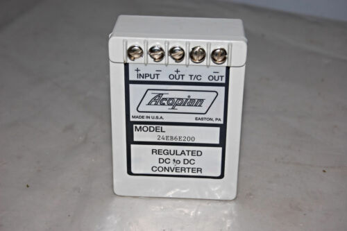 ACOPIAN 24EB6E200 POWER SUPPLY