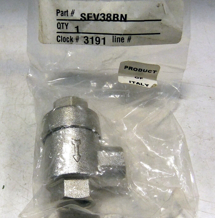 ASCO Numatics SEV38BN Check Valve 3/8"