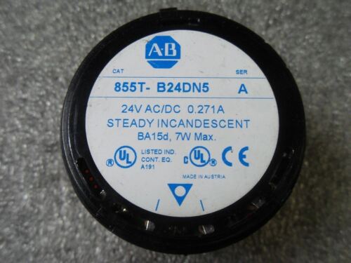 Allen-Bradley 855T-B24DN5 Steady Incandescent Amber Stack Light