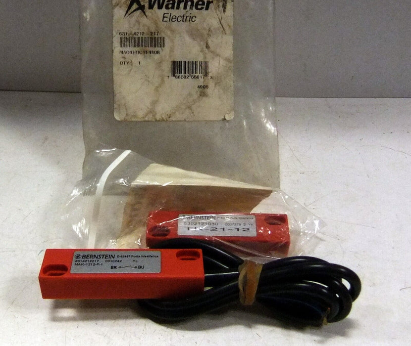 Warner Magnetic Sensor 6314-212-217