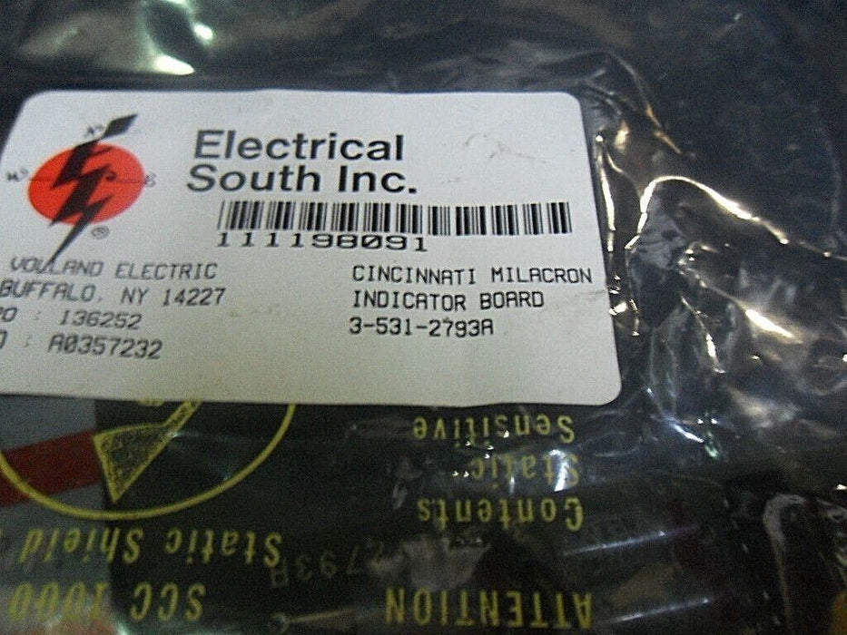 Cincinnati Milacron 3-531-2793A Circuit Board