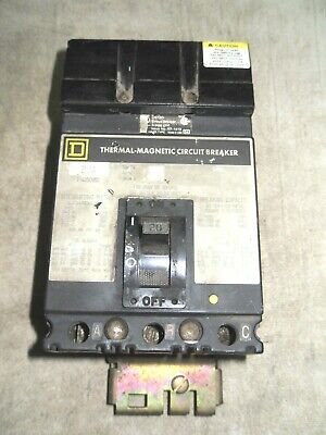Square D FH36020 20A Circuit Breaker 3P 600VAC A0