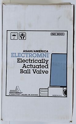 ASAHI 1601007 / 2002007 ELECTROMNI Electronically Actuated Ball Valve