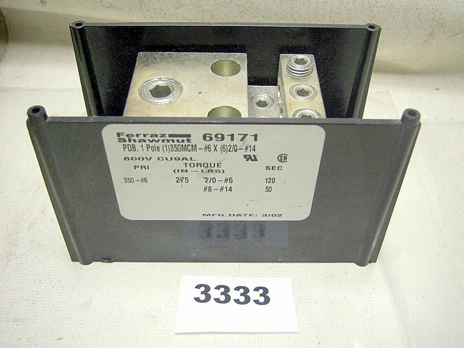 Ferraz Shawmut Power Block 69171