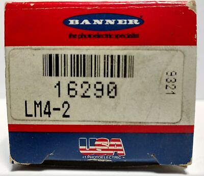 Banner Engineering LM4-2 / 16290 Logic Module for Photoelectric Proximity Sensor