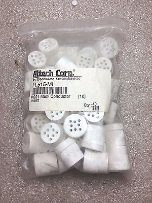 40 ALTECH CORP PG21 MULTI CONDUCTOR INSERTS