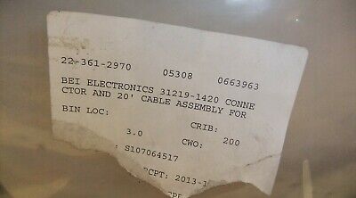 BEI Encoder Cable 924-31219-1420