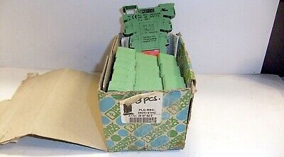 8 Phoenix Contact Terminal Blocks PLC-RSC- 24DC/21HC